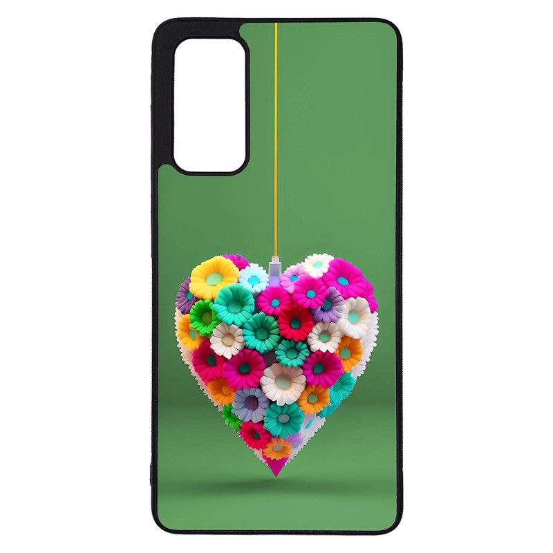 کاور طرح قلبی کد G-146 مناسب برای گوشی موبایل سامسونگ Galaxy S20 FE