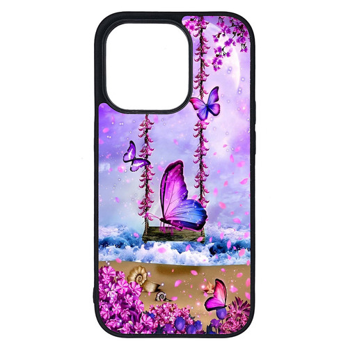 کاور طرح پروانه کد G-028 مناسب برای گوشی موبایل اپل iPhone 14 Pro