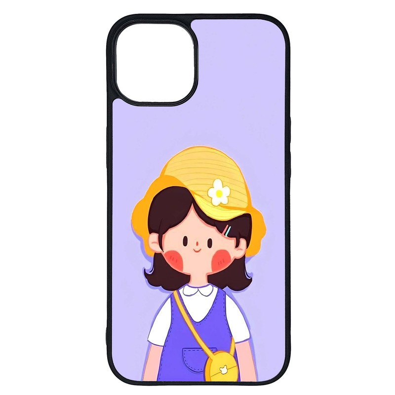 کاور طرح دختر کد G-076 مناسب برای گوشی موبایل اپل iPhone 14