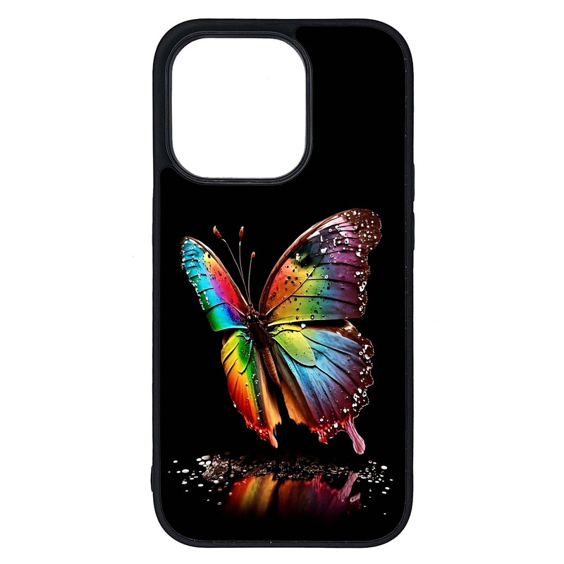 کاور طرح پروانه کد G-038 مناسب برای گوشی موبایل اپل iPhone 14 Pro