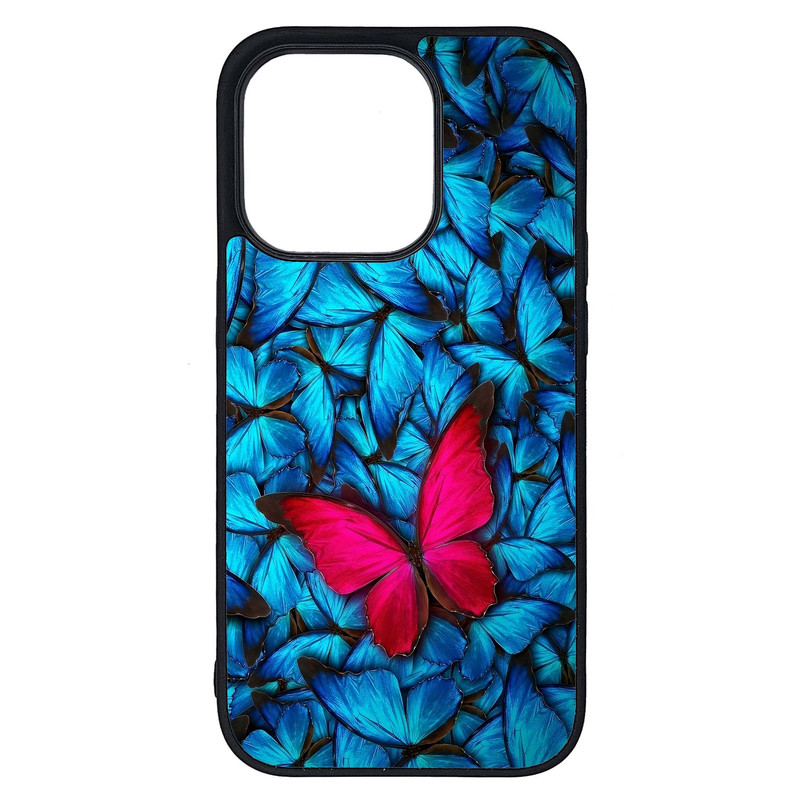 کاور طرح پروانه کد G-089 مناسب برای گوشی موبایل اپل iPhone 14 Pro