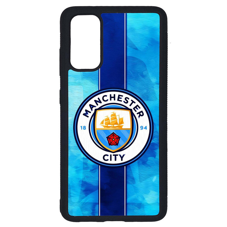 کاور طرح تیم منچستر سیتی Manchester City کد G-189 مناسب برای گوشی موبایل سامسونگ Galaxy S20