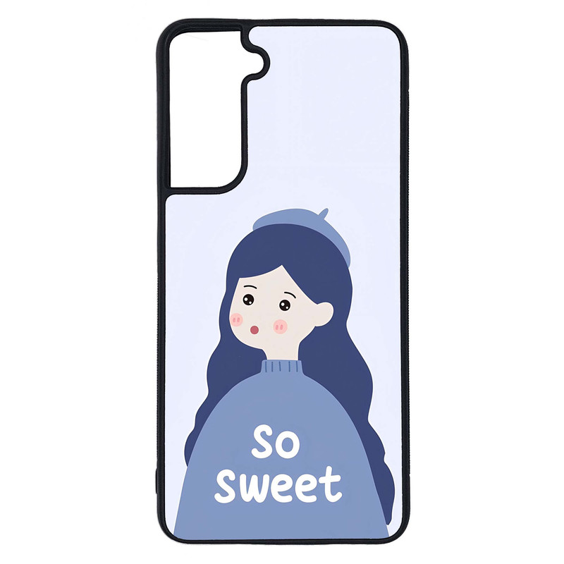 کاور طرح دختر کد G-105 مناسب برای گوشی موبایل سامسونگ Galaxy S21