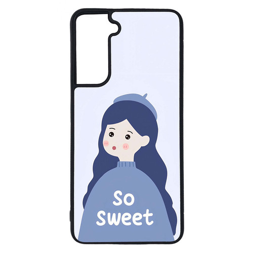 کاور طرح دختر کد G-105 مناسب برای گوشی موبایل سامسونگ Galaxy S21