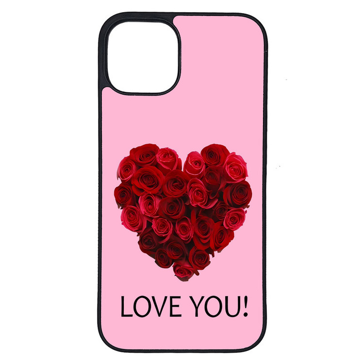 کاور طرح LOVE YOU کد G-031 مناسب برای گوشی موبایل اپل iPhone 13