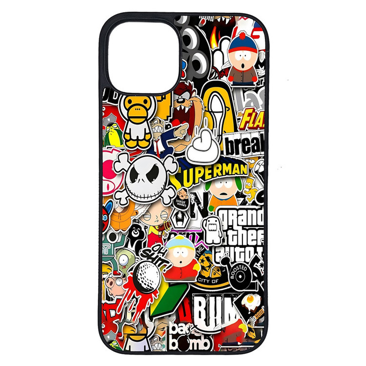 کاور طرح Grafitty کد G-050 مناسب برای گوشی موبایل اپل iPhone 13