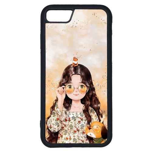 کاور طرح دختر کد G-214 مناسب برای گوشی موبایل اپل iPhone 7 / 8