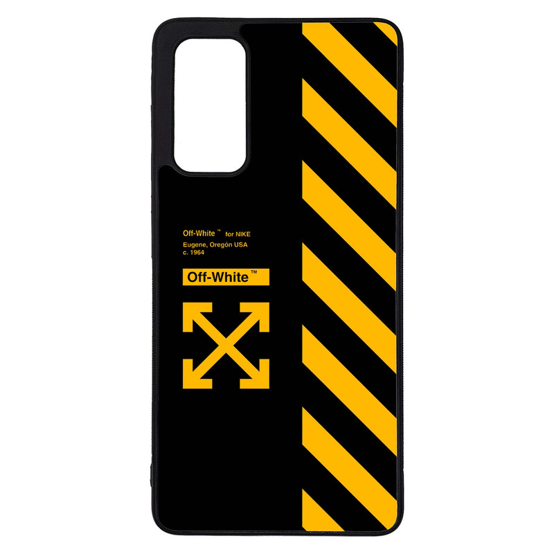 کاور طرح آف وایت Off White کد G-170 مناسب برای گوشی موبایل سامسونگ Galaxy S20 FE