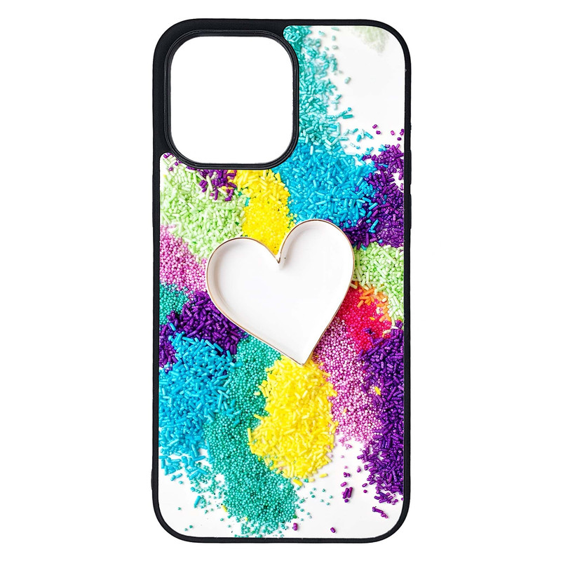 کاور طرح قلبی کد G-149 مناسب برای گوشی موبایل اپل iPhone 14 Pro Max
