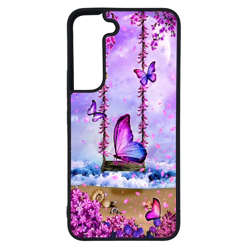 کاور طرح پروانه کد G-028 مناسب برای گوشی موبایل سامسونگ Galaxy S22