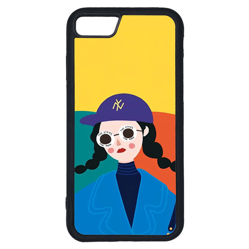 کاور طرح دختر کد G-080 مناسب برای گوشی موبایل اپل iPhone 7 / 8