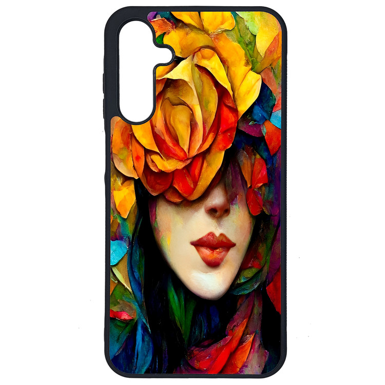 کاور طرح نقاشی چهره کد G-043 مناسب برای گوشی موبایل سامسونگ Galaxy A16 4G / A16 5G