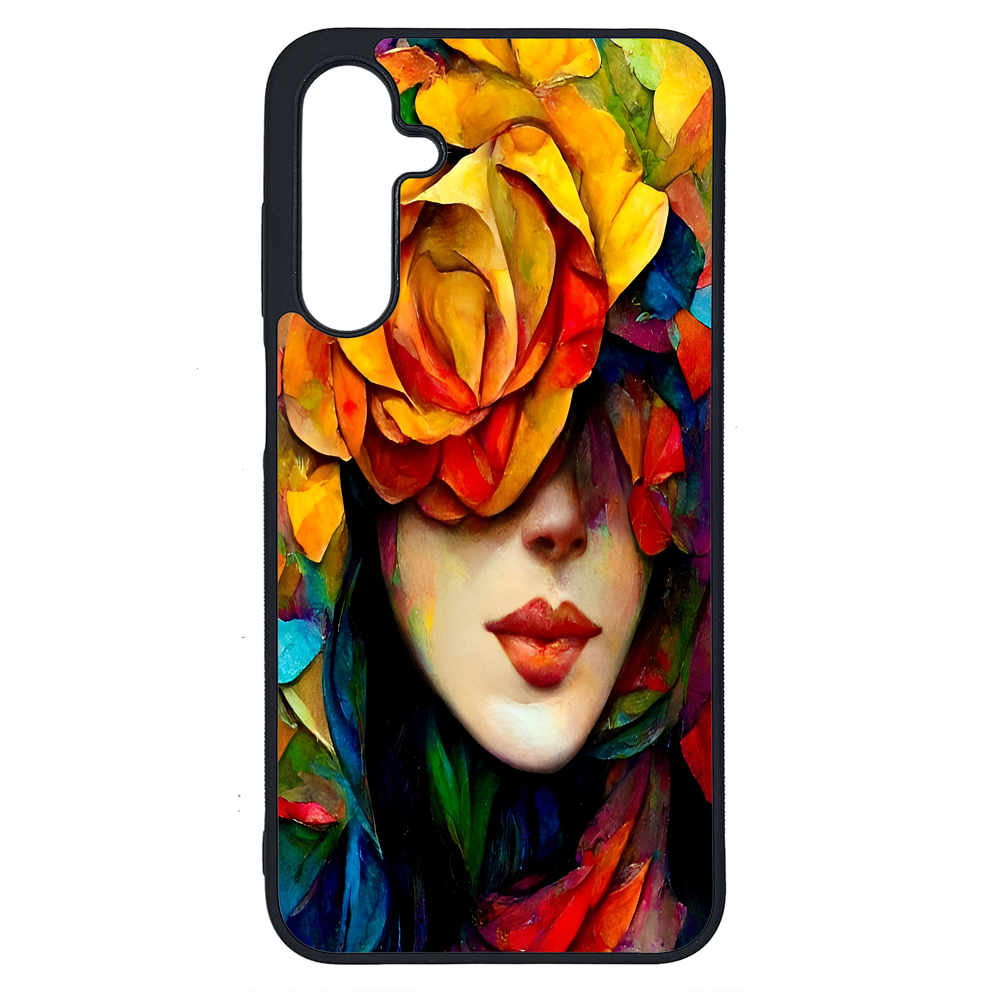 کاور طرح نقاشی چهره کد G-043 مناسب برای گوشی موبایل سامسونگ Galaxy A25