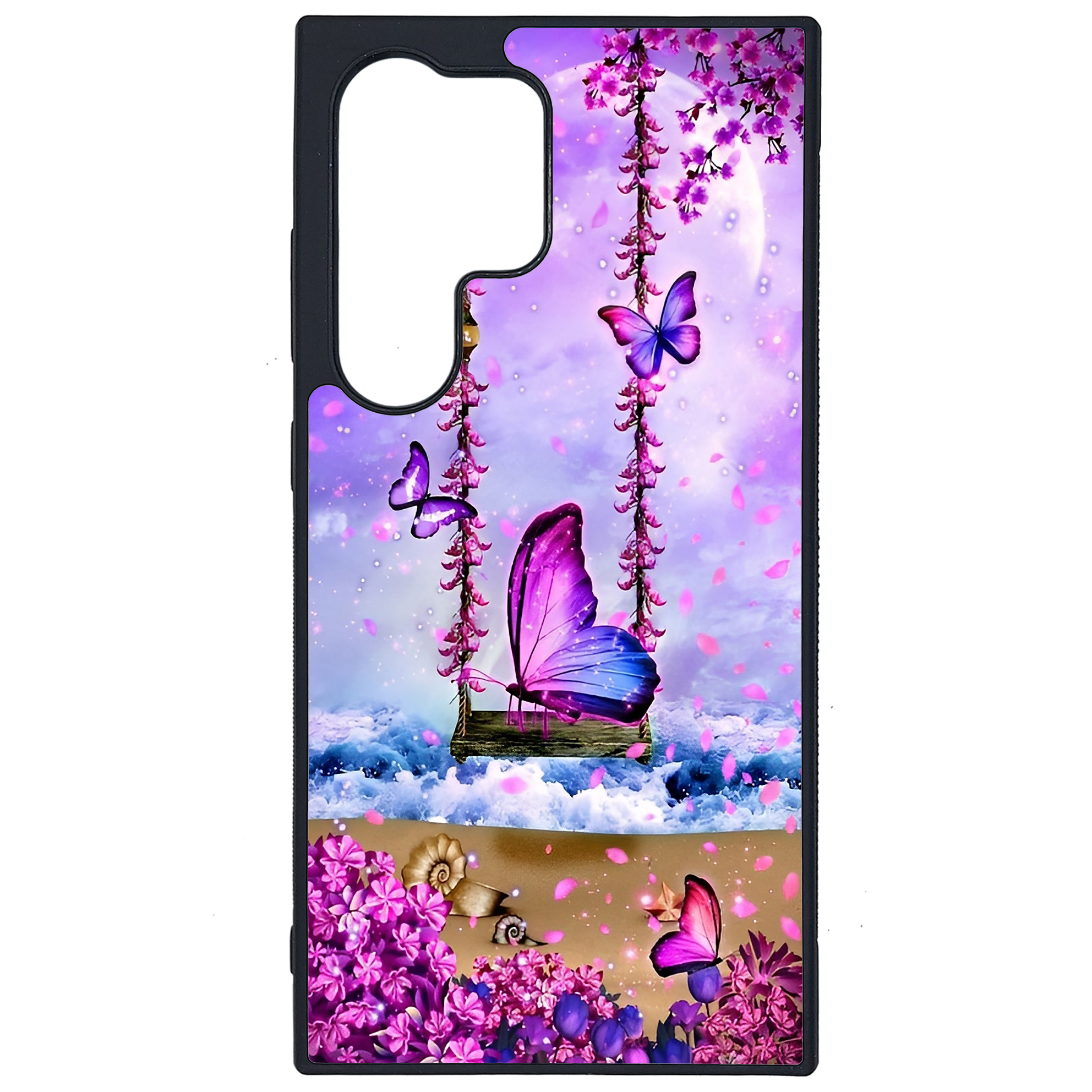 کاور طرح پروانه کد G-028 مناسب برای گوشی موبایل سامسونگ Galaxy S25 Ultra