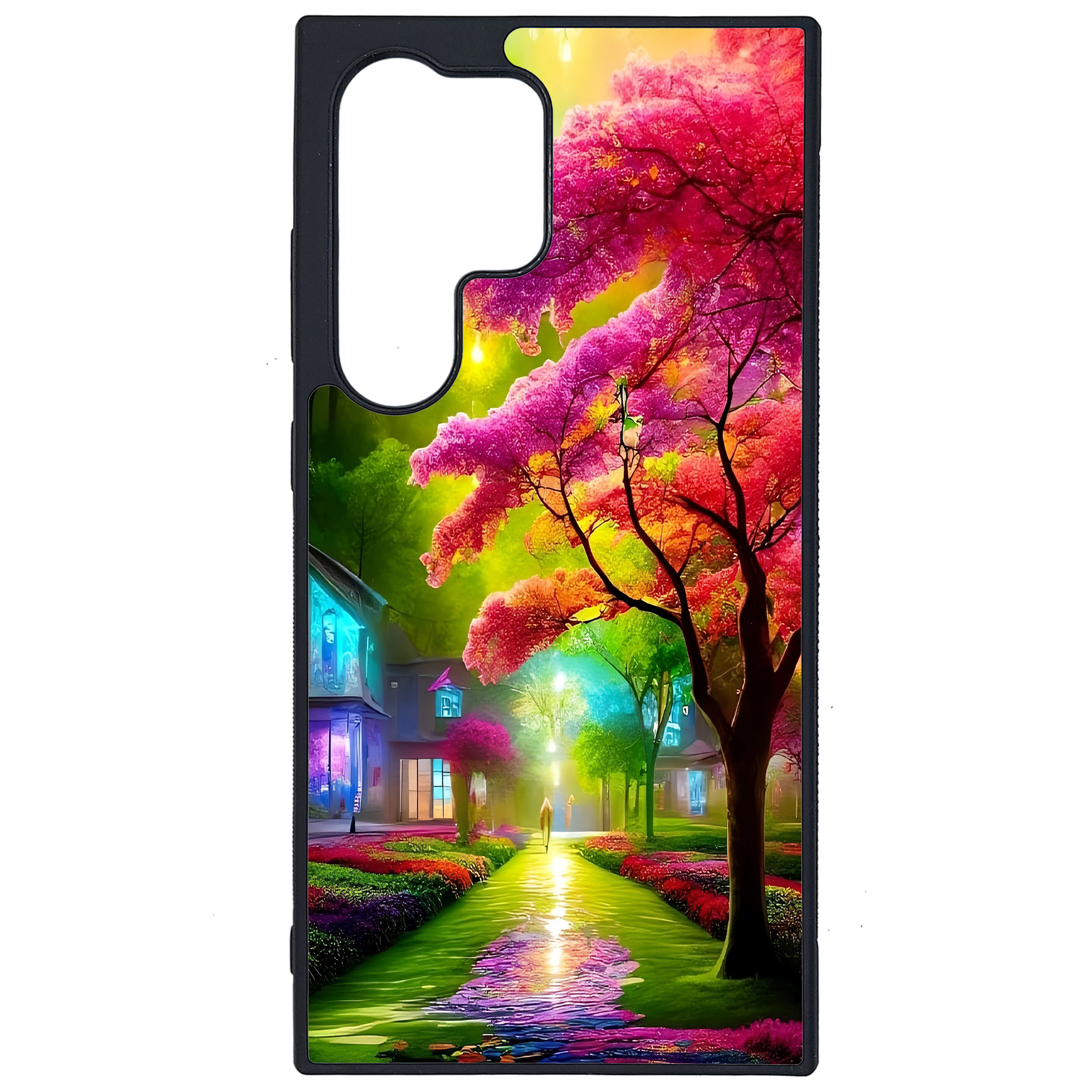 کاور طرح منظره کد G-039 مناسب برای گوشی موبایل سامسونگ Galaxy S25 Ultra