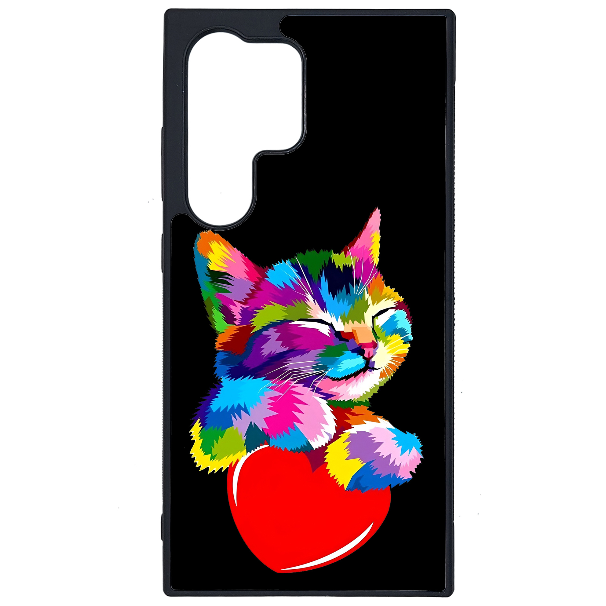 کاور طرح گربه کد G-041 مناسب برای گوشی موبایل سامسونگ Galaxy S25 Ultra
