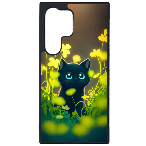 کاور طرح بچه گربه کد G-085 مناسب برای گوشی موبایل سامسونگ Galaxy S25 Ultra