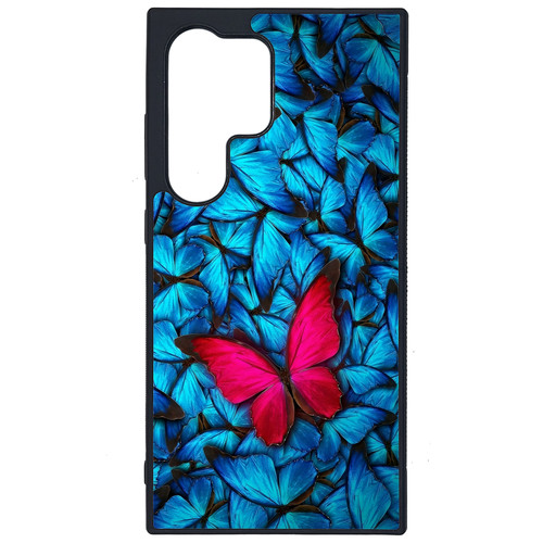 کاور طرح پروانه کد G-089 مناسب برای گوشی موبایل سامسونگ Galaxy S25 Ultra