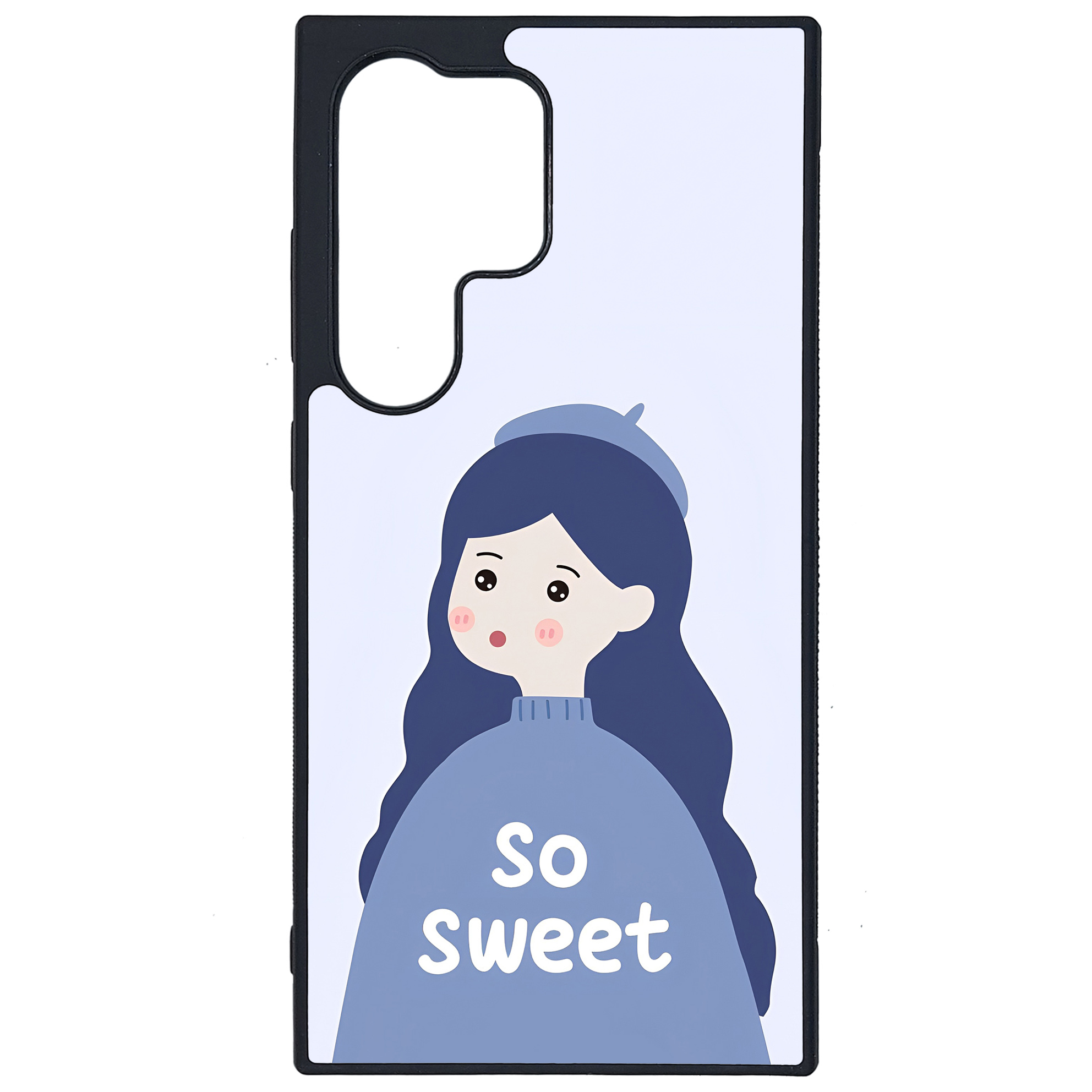کاور طرح دختر کد G-105 مناسب برای گوشی موبایل سامسونگ Galaxy S25 Ultra