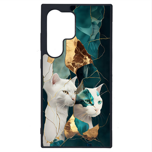 کاور طرح گربه کد G-132 مناسب برای گوشی موبایل سامسونگ Galaxy S25 Ultra