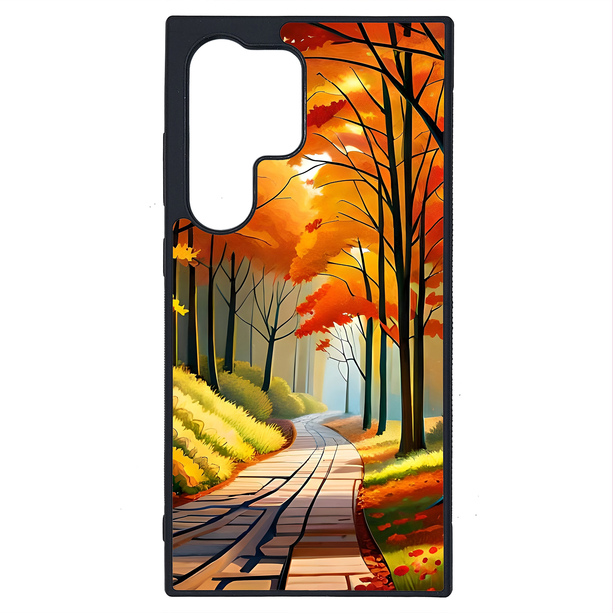 کاور طرح منظره کد G-136 مناسب برای گوشی موبایل سامسونگ Galaxy S25 Ultra