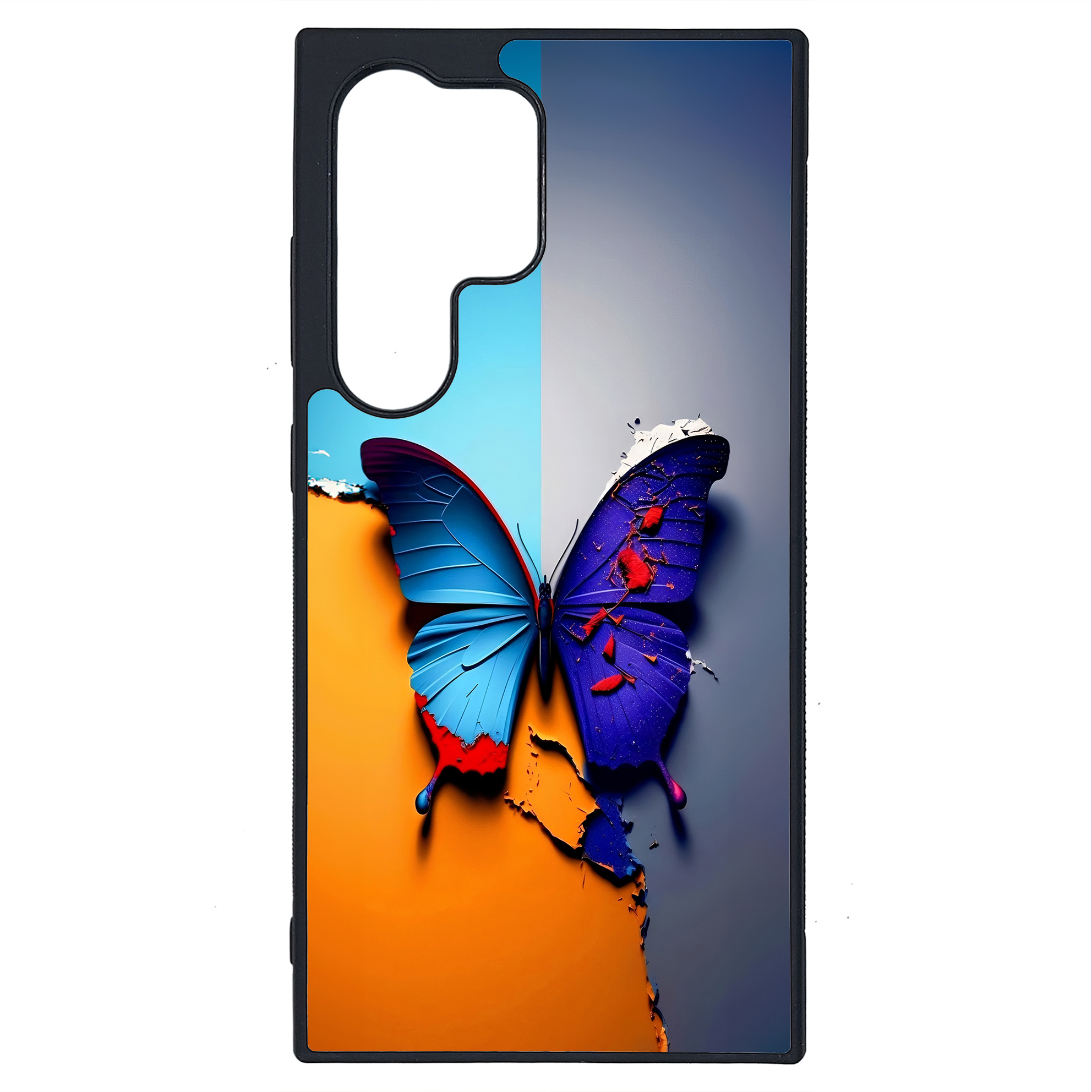کاور طرح پروانه کد G-145 مناسب برای گوشی موبایل سامسونگ Galaxy S25 Ultra