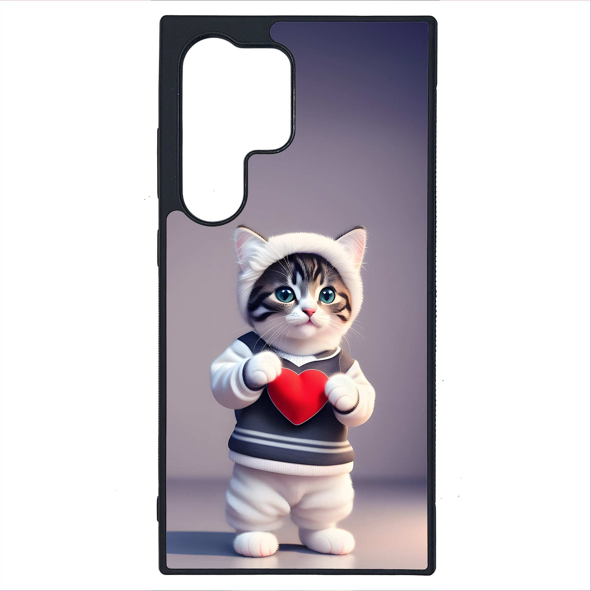کاور طرح بچه گربه کد G-153 مناسب برای گوشی موبایل سامسونگ Galaxy S25 Ultra