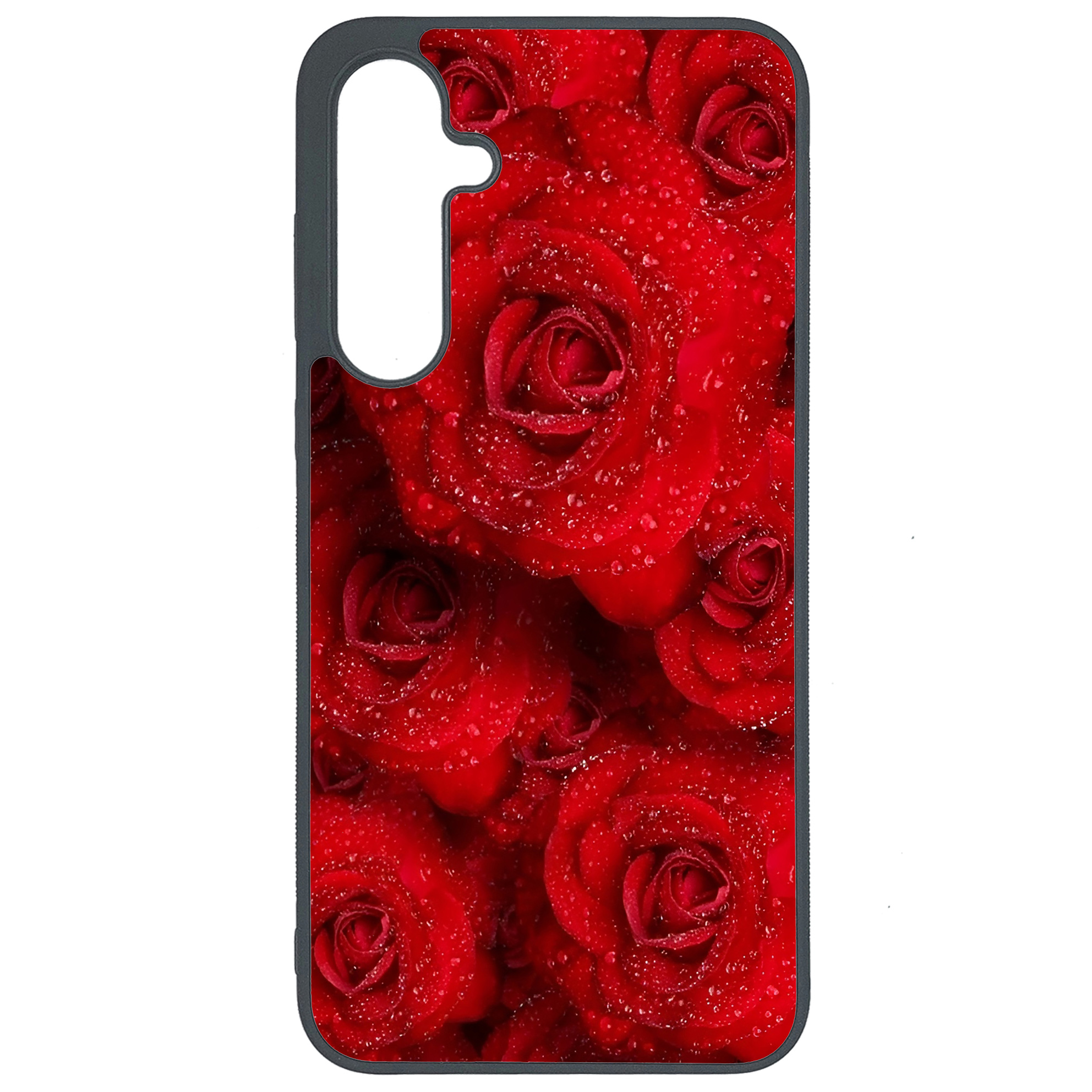 کاور طرح گل رز کد G-012 مناسب برای گوشی موبایل سامسونگ Galaxy A36