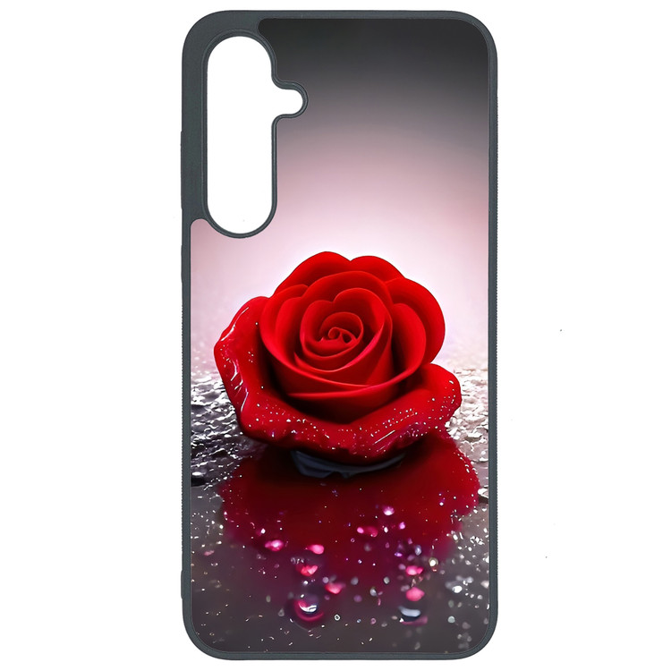 کاور طرح گل رز کد G-024 مناسب برای گوشی موبایل سامسونگ Galaxy A36