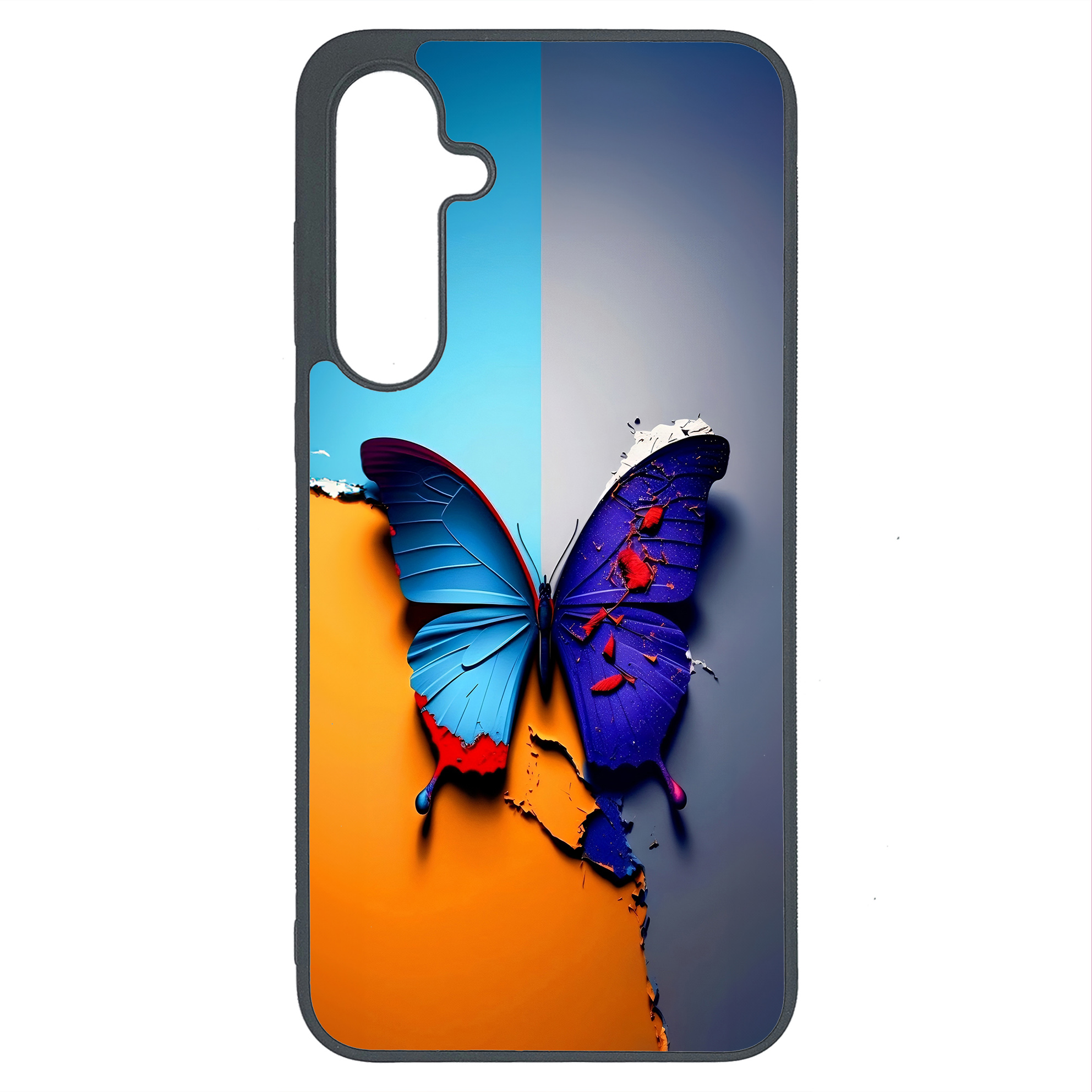 کاور طرح پروانه کد G-145 مناسب برای گوشی موبایل سامسونگ Galaxy A36