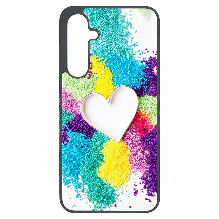 کاور طرح قلبی کد G-149 مناسب برای گوشی موبایل سامسونگ Galaxy A36