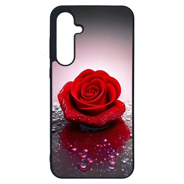 کاور طرح گل رز کد G-024 مناسب برای گوشی موبایل سامسونگ Galaxy A56