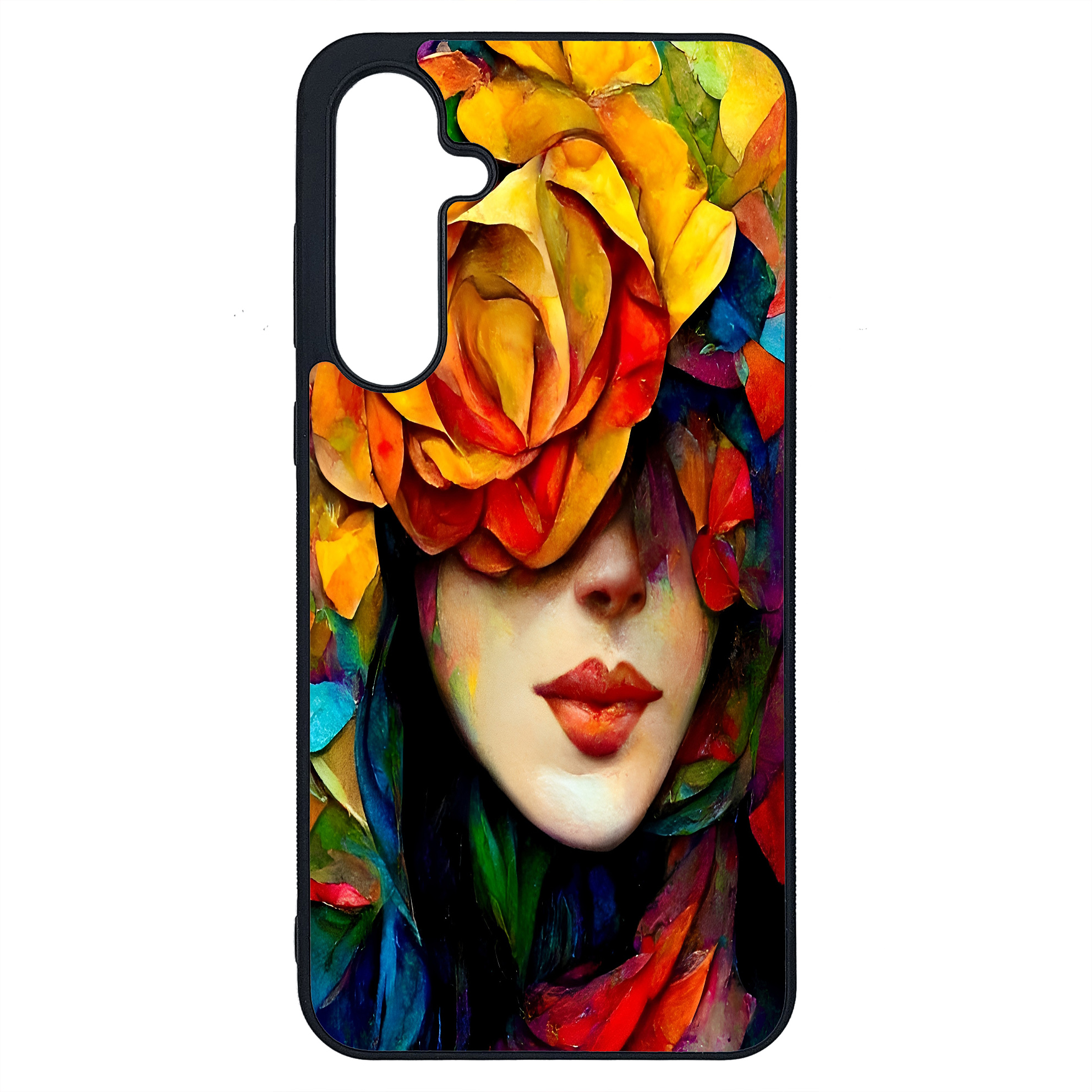 کاور طرح نقاشی چهره کد G-043 مناسب برای گوشی موبایل سامسونگ Galaxy A56