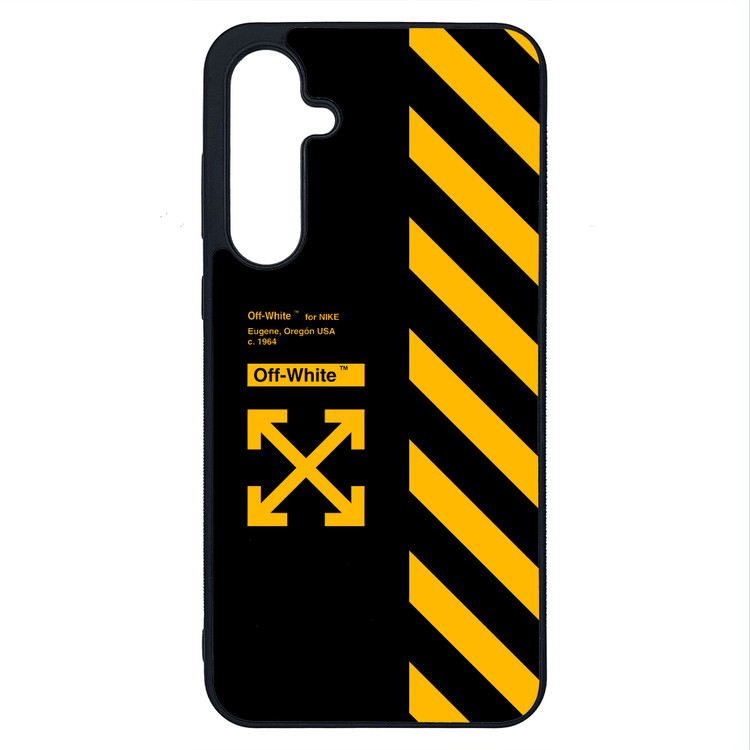 کاور طرح آف وایت Off White کد G-170 مناسب برای گوشی موبایل سامسونگ Galaxy A56