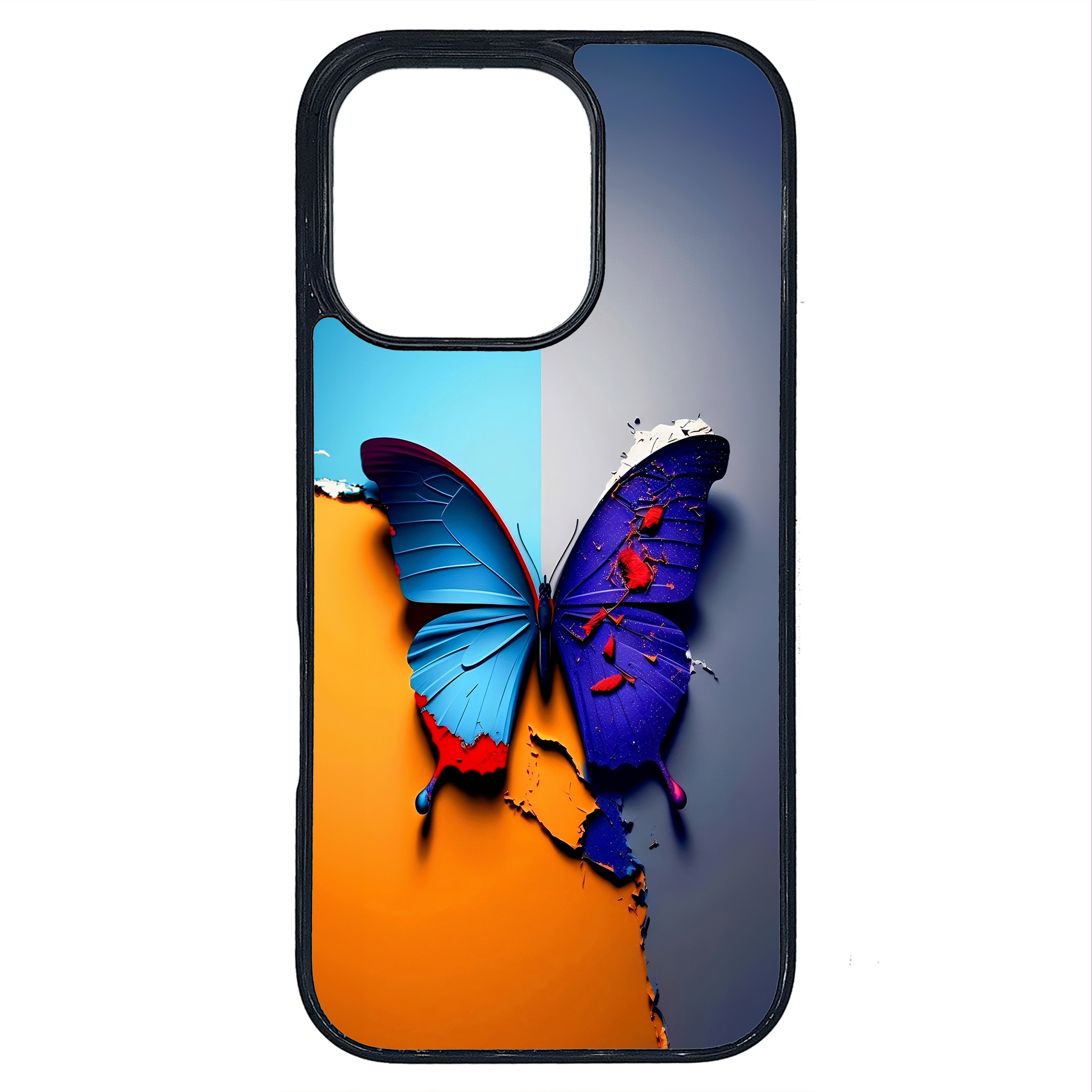 کاور طرح پروانه کد G-145 مناسب برای گوشی موبایل اپل iPhone 16 Pro