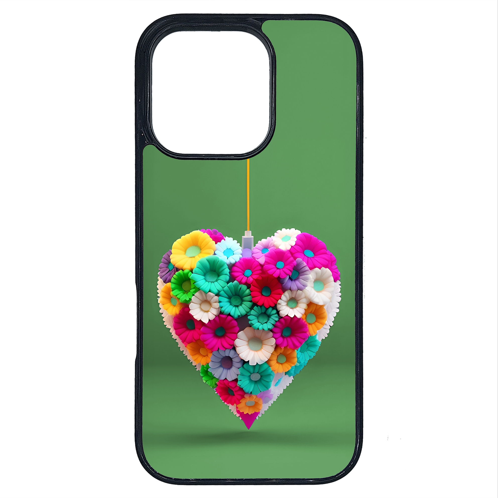 کاور طرح قلبی کد G-146 مناسب برای گوشی موبایل اپل iPhone 16 Pro