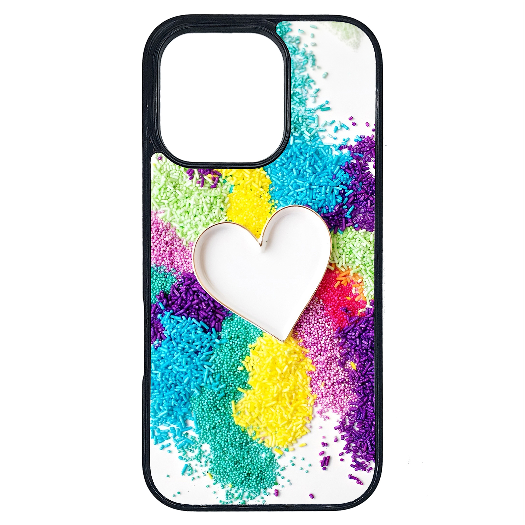 کاور طرح قلبی کد G-149 مناسب برای گوشی موبایل اپل iPhone 16 Pro