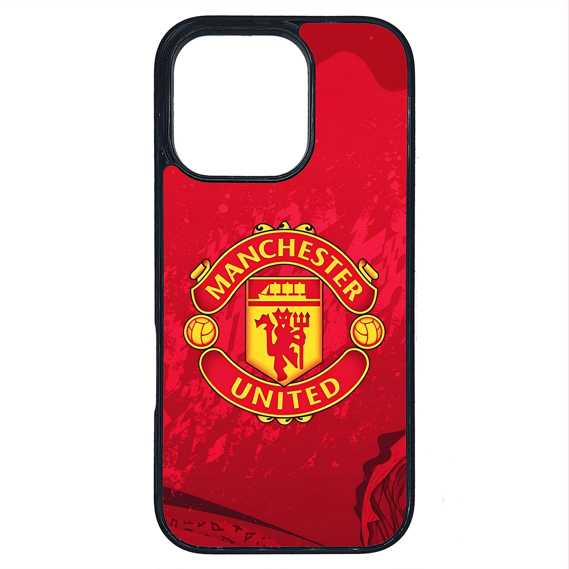 کاور طرح تیم منچستر یونایتد Manchester United کد G-190 مناسب برای گوشی موبایل اپل iPhone 16 Pro