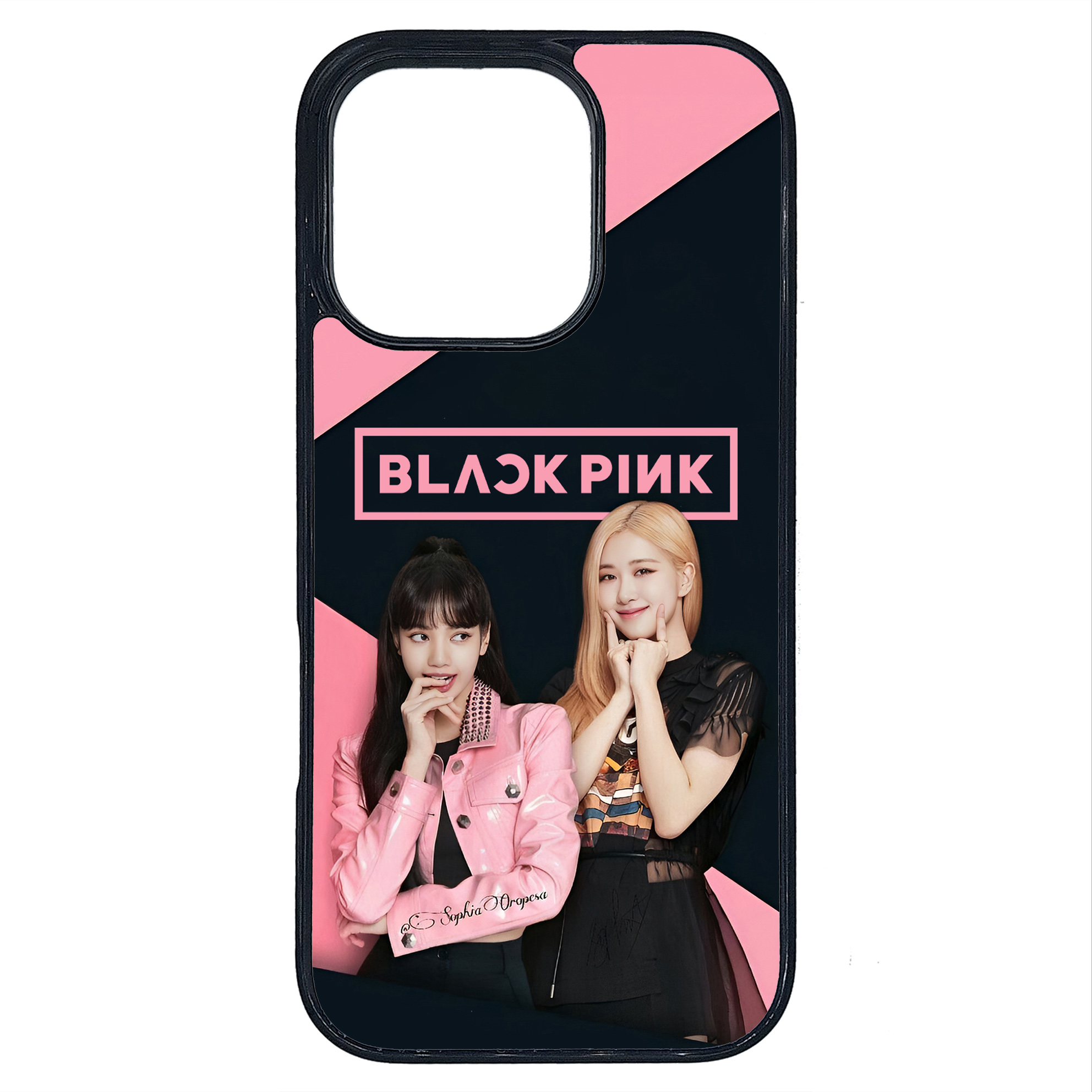 کاور طرح بلک پینک BLACK PINK کد G-199 مناسب برای گوشی موبایل اپل iPhone 16 Pro