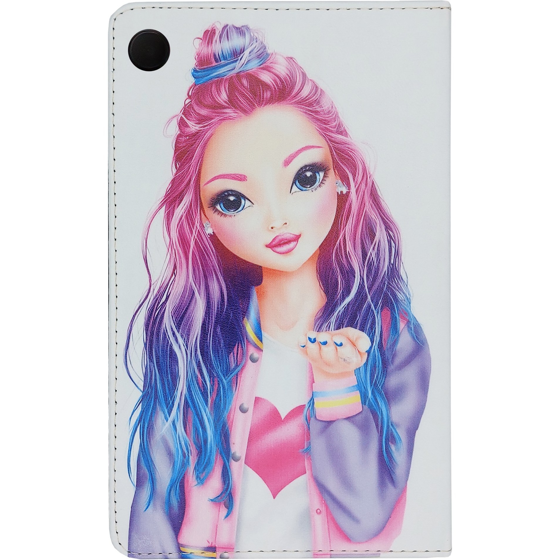 کیف کلاسوری مدل دختر فانتزی کد G-118 مناسب برای تبلت سامسونگ Galaxy Tab A11 / X133 / X135